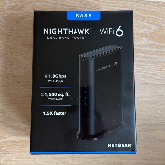 netgear | Networking | Netgear Nighthawk Rax9 Wifi 6 Router Black ...